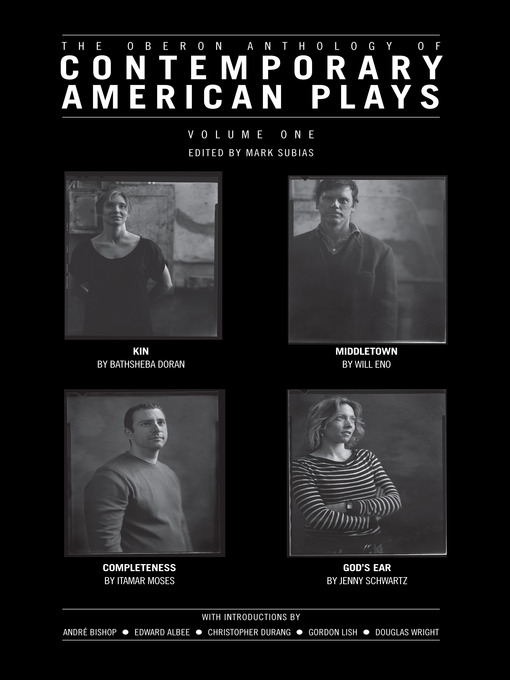 Cover image for The Oberon Anthology of Contemporary American Plays: Volume One